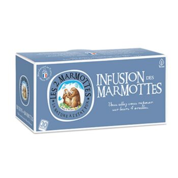 Boîte d'infusions en sachets Les 2 Marmottes Infusion des Marmottes
