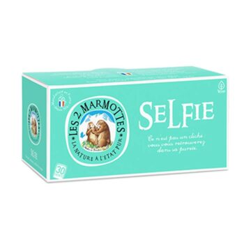 Boîte d'infusions en sachets Les 2 Marmottes Selfie