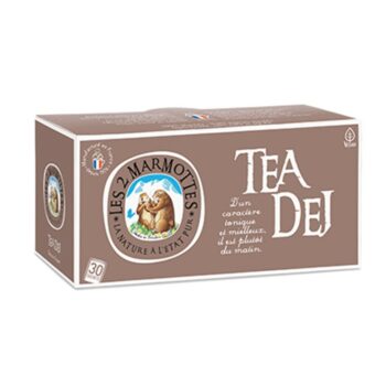 Boîte d'infusions en sachets Les 2 Marmottes Tea Dej