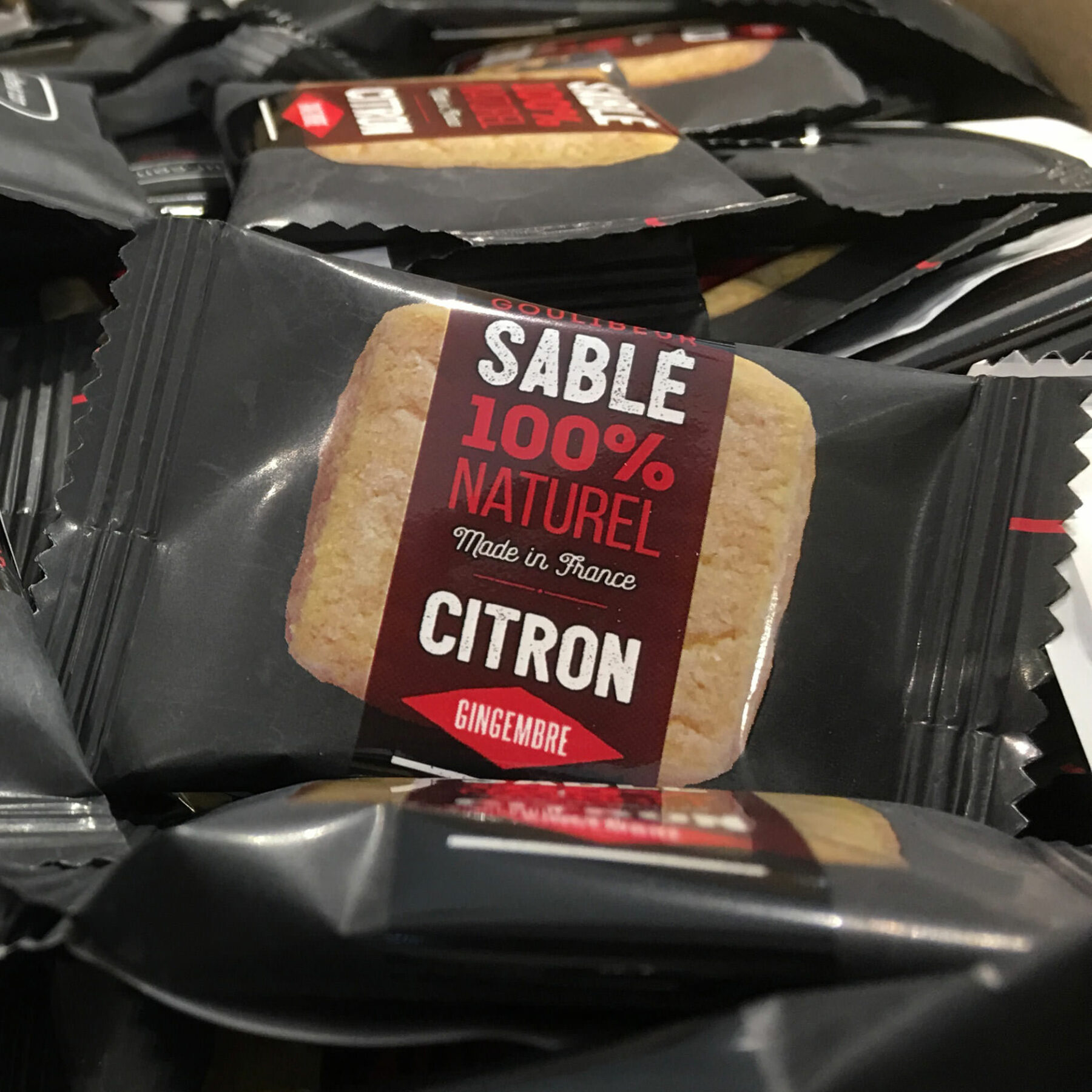 170 sablés citron pur beurre Goulibeur 1Kg