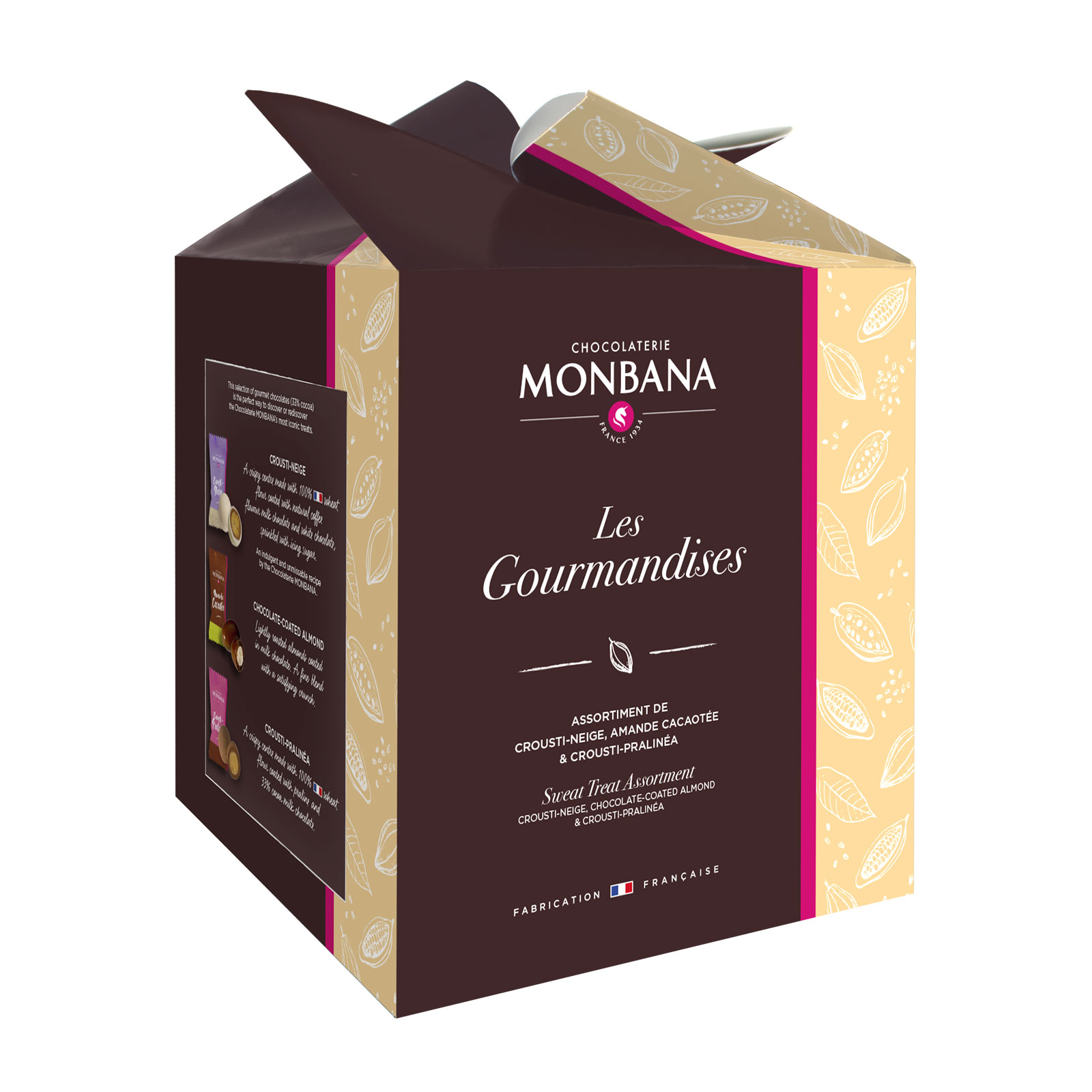 Monbana box les gourmandises 400g