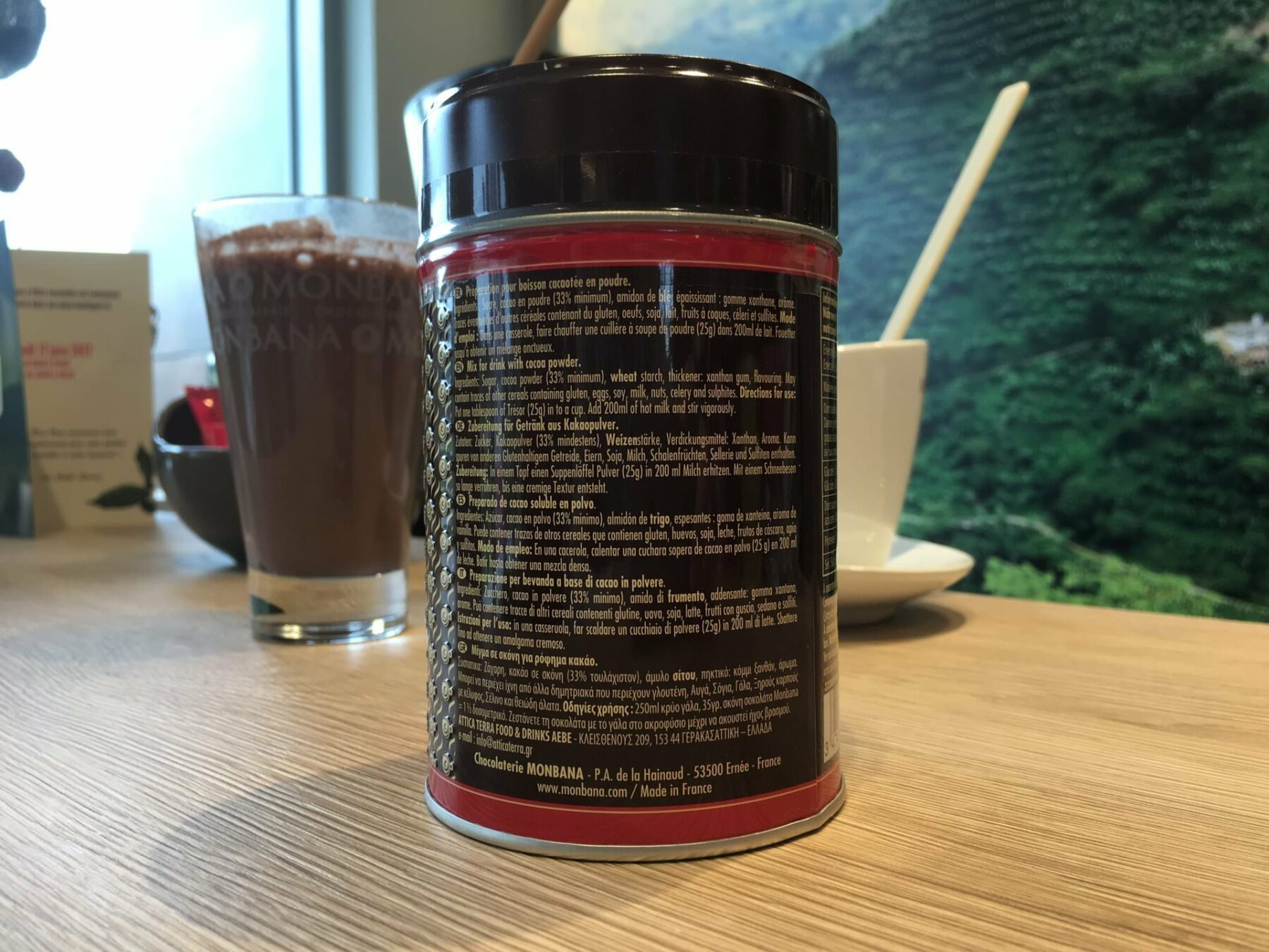 Monbana chocolat en poudre Trésor 250g – Image 3