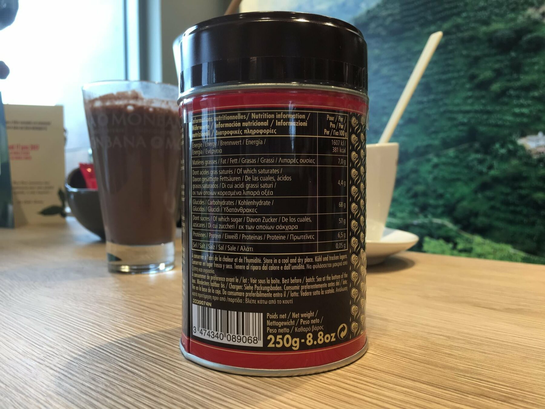 Monbana chocolat en poudre Trésor 250g – Image 2