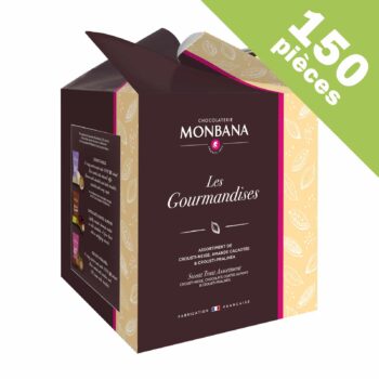 Monbana box Les Gourmandises (400g, ~150 pièces)