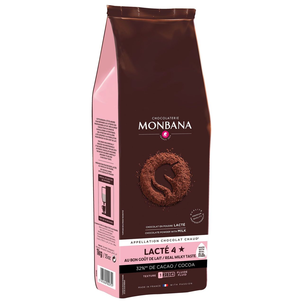 Chocolat En Poudre En Sachet Individuel Monbana