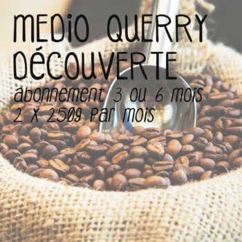 Abonnement café Medio Querry Découverte