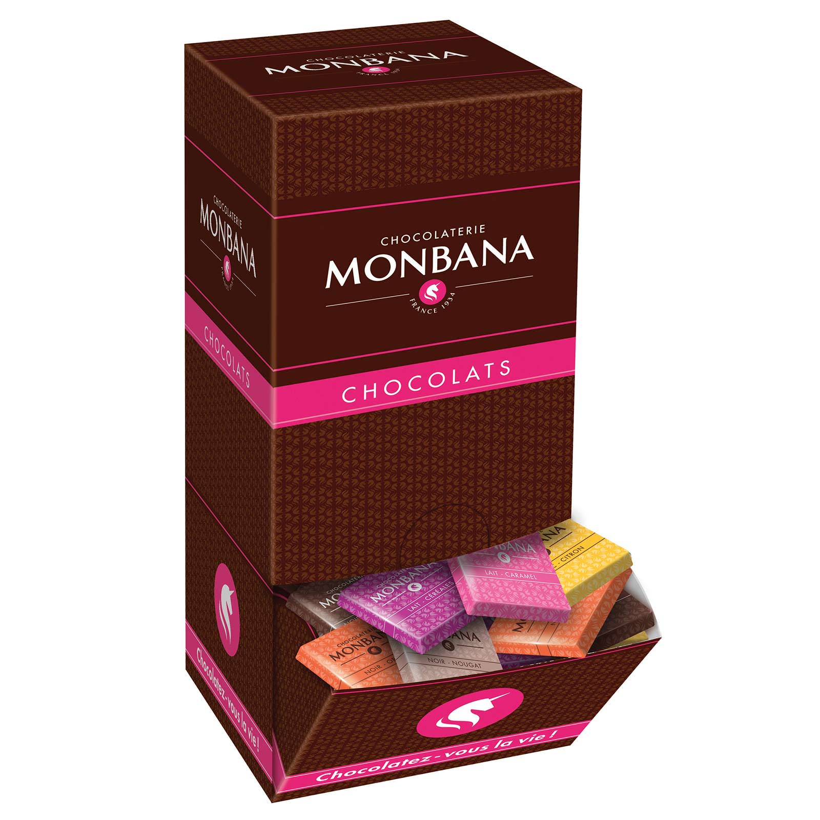 200 carrés Monbana (boîte portefeuille)