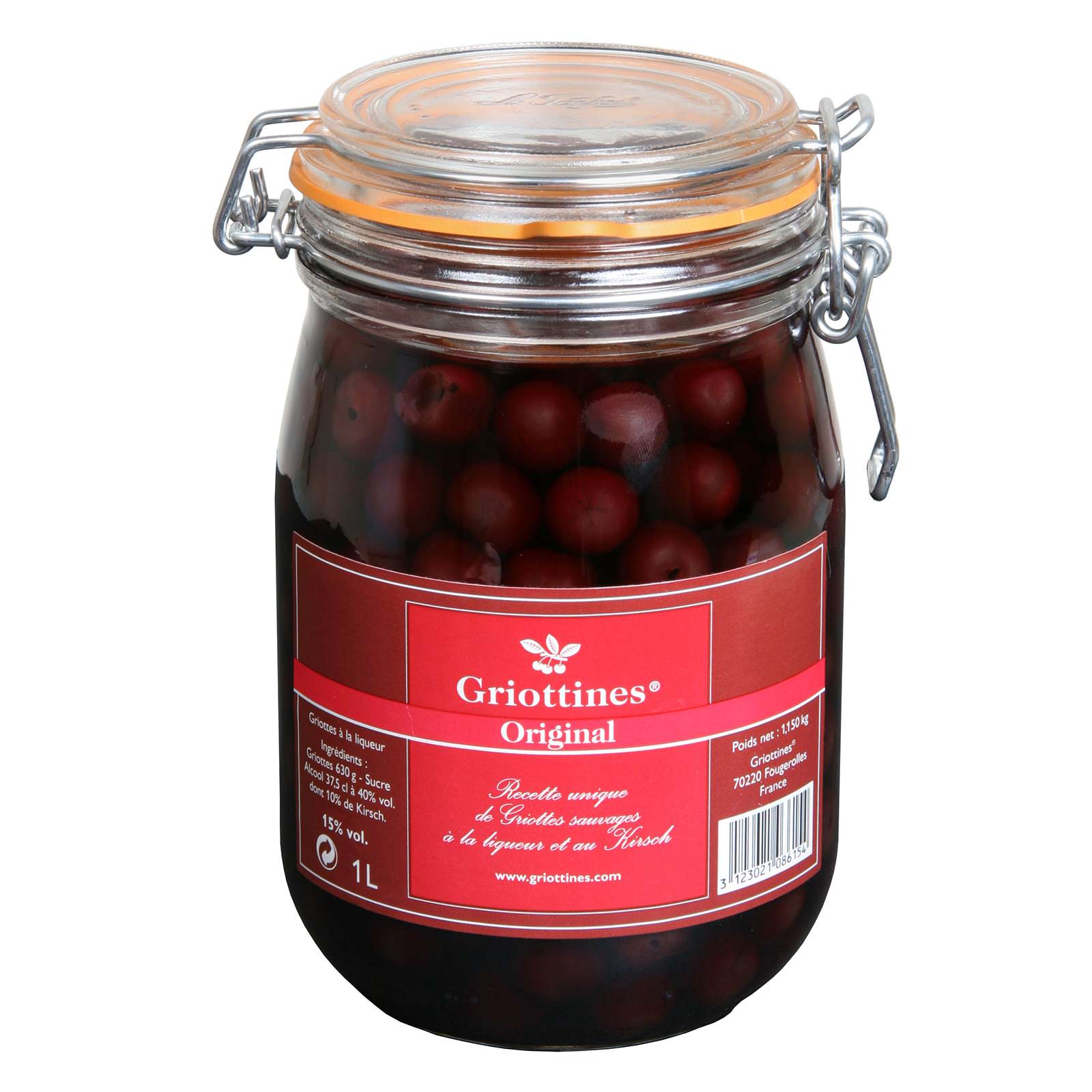 Peureux Griottines 1L Cafés Querry