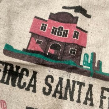 Sac en toile de jute Mexique Sante Fe Décaféiné