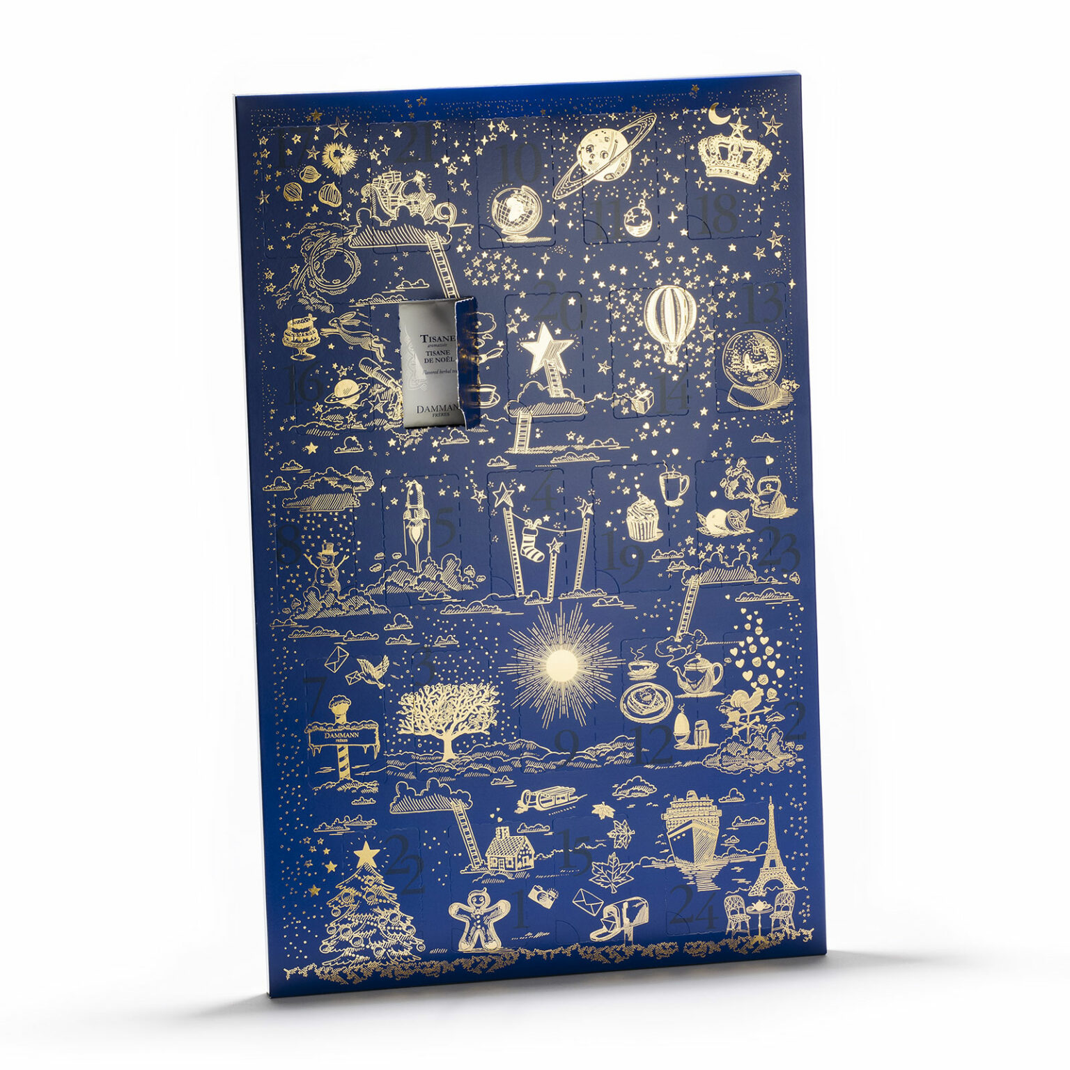 Calendrier de l’Avent Dammann Frères 2021 + 3 cadeaux - Cafés Querry
