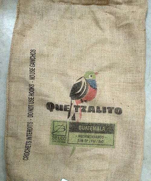 Sac en toile de jute Guatemala Quetzalito