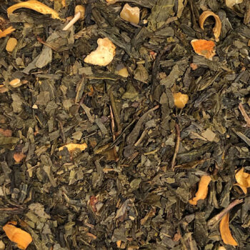 Thé vert Amandine 100g Orientis, mélange sencha aux amandes, fruits et épices