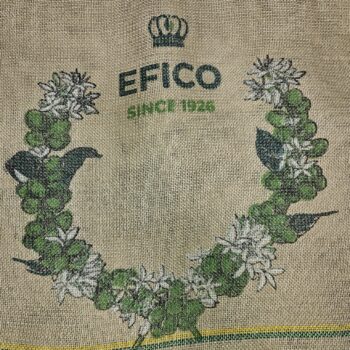 Sac en toile de jute renforcée Brésil Cooxupé
