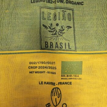 Sac en toile de jute renforcée Brésil Legiao - exclusif