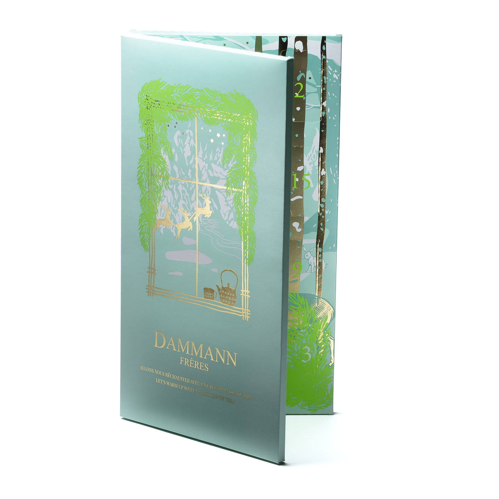 Calendrier de l’Avent Dammann Frères 2022 + 3 cadeaux - Cafés Querry