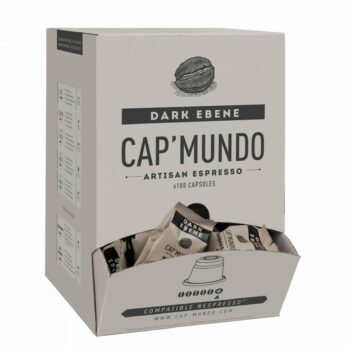 Cap'Mundo Dark Ebene x100 capsules compatibles Nespresso