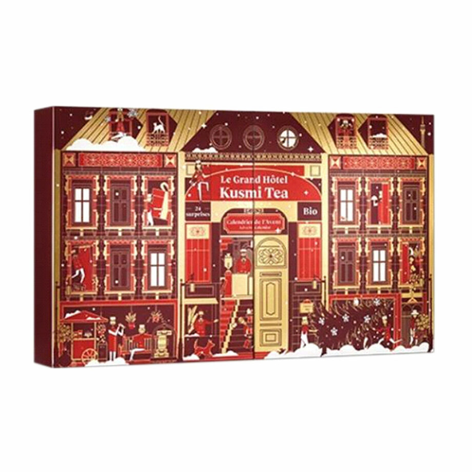 Calendrier de l’Avent Kusmi Tea 2022 + 2 cadeaux Cafés Querry