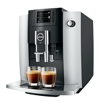 Deux espresso préparés avec la JURA E6 Platinum (EB)