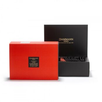 Dammann Frères coffret Ambre mélange de thés et infusions aromatisés