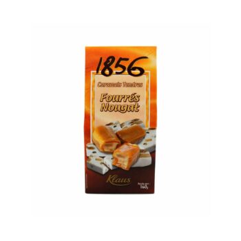 Klaus caramels tendres fourrés nougat