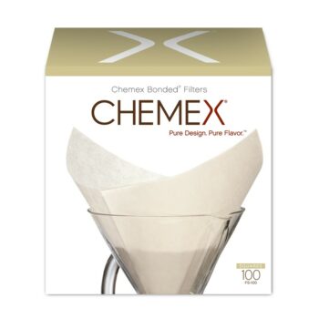 100 filtres blancs Chemex 6 tasses