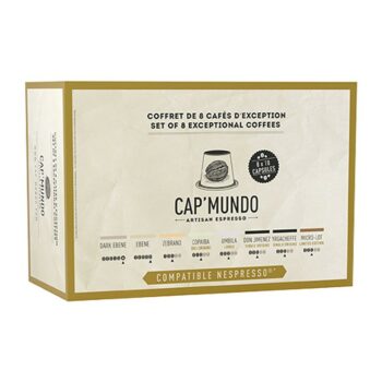 Cap'Mundo coffret découverte capsules nespresso