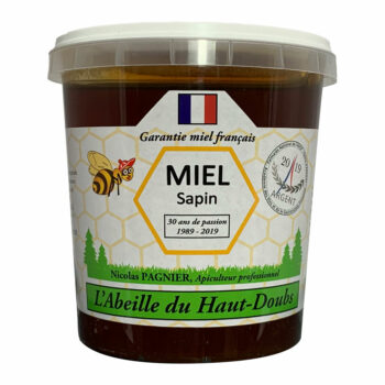 visuel pot miel de sapin 1kg