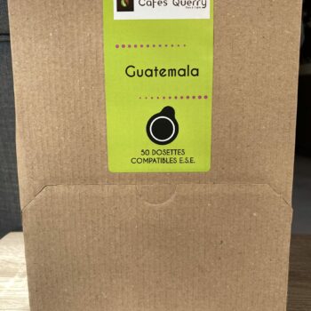 50 dosettes ESE Cafés Querry Guatemala
