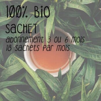 Abonnement / box thé 100% BIO en sachet