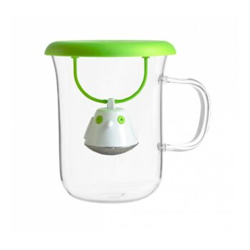 Birdie tasse en verre avec infuseur