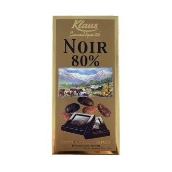 Klaus tablette de chocolat noir 80%