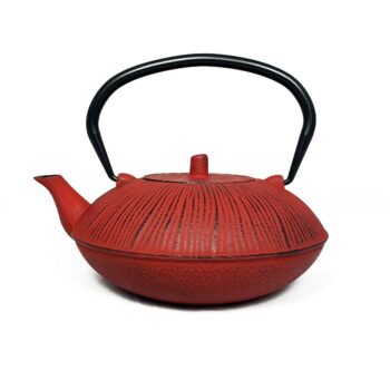 Théière en fonte line rouge 1.20L