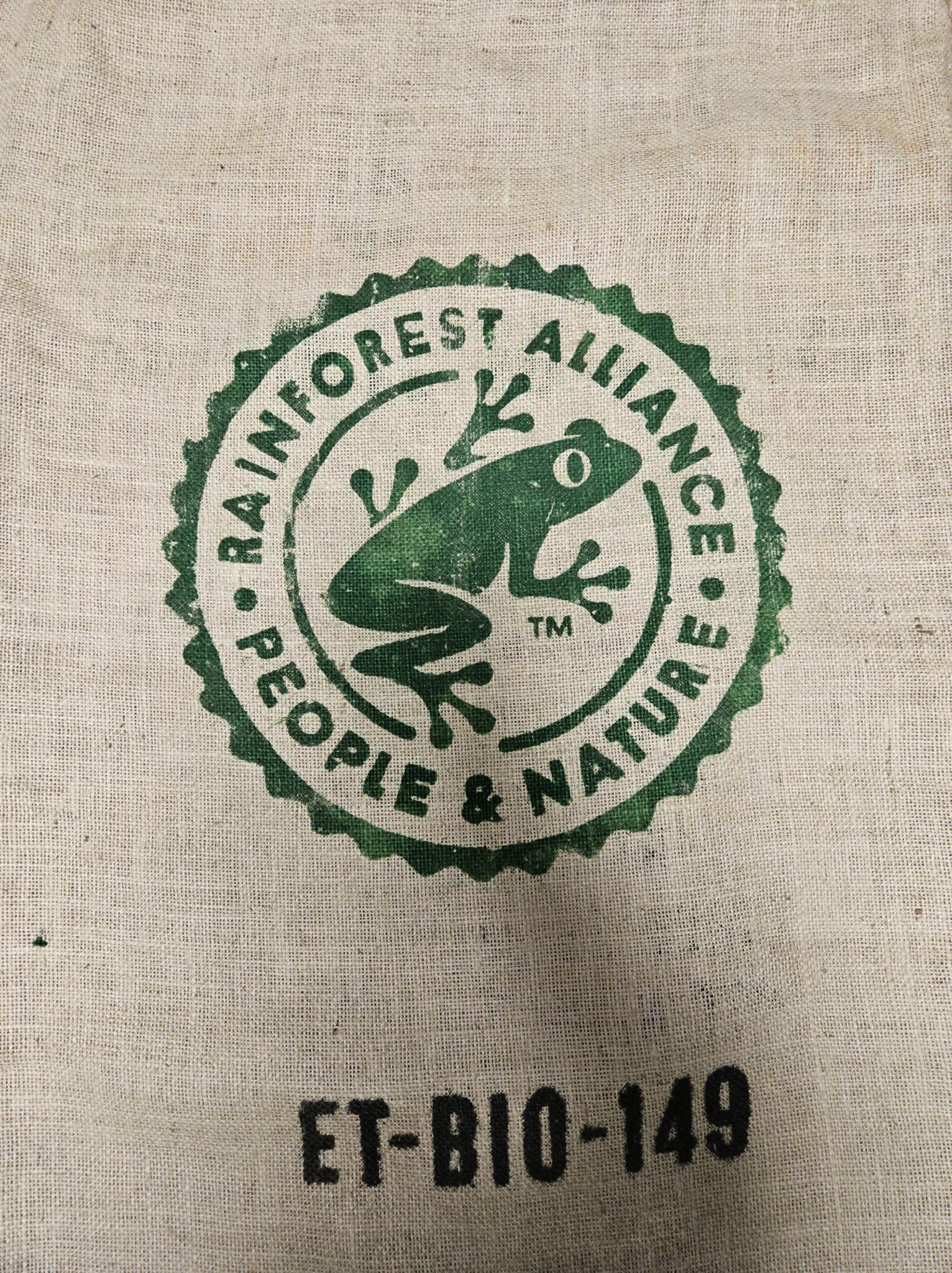 Sac en toile de jute Ethiopie Lekempti
