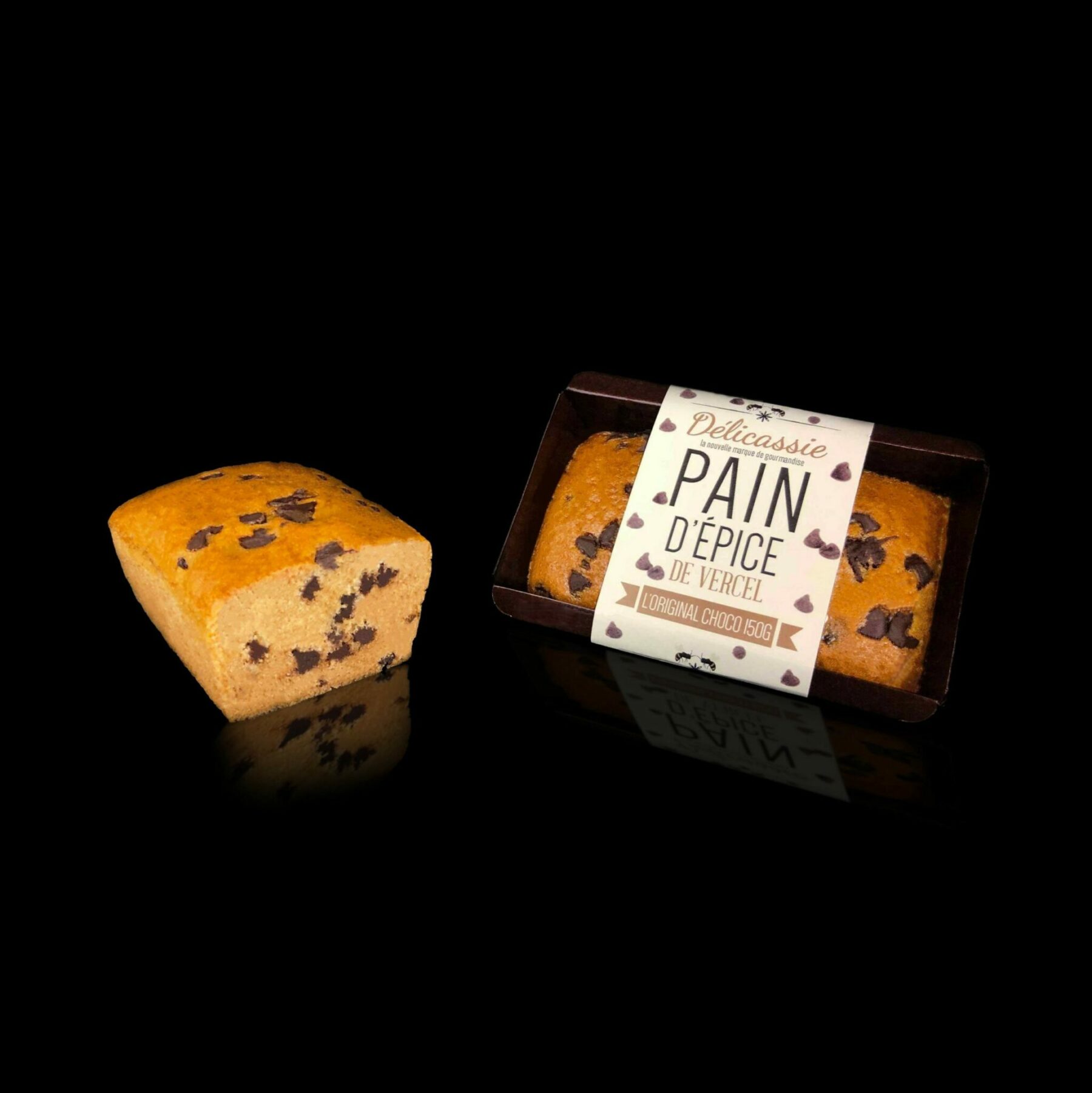 Délicassie mini pain d'épices pépites de chocolat 150g