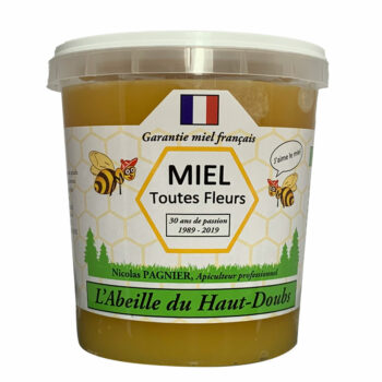 visuel pot miel toutes fleurs 1kg