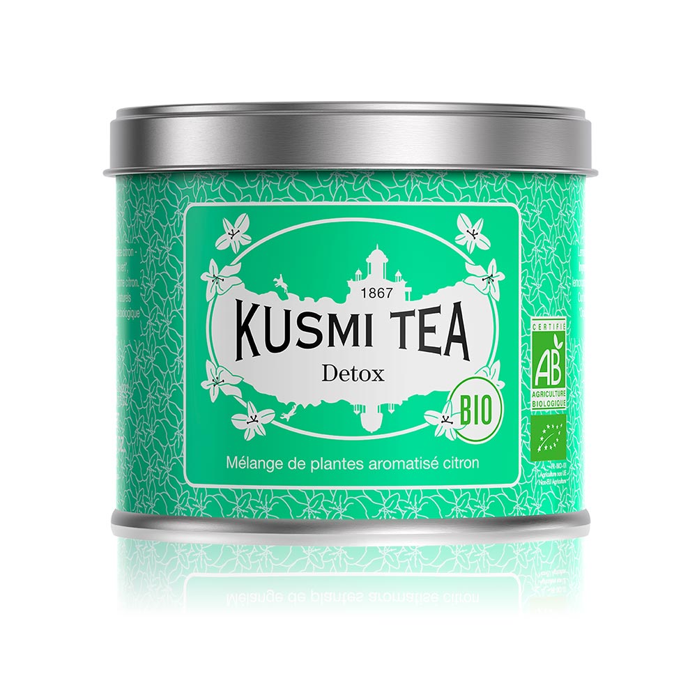 Kusmi Tea Boite Detox Bio 100g Th En Vrac Kusmi Tea Caf s Querry