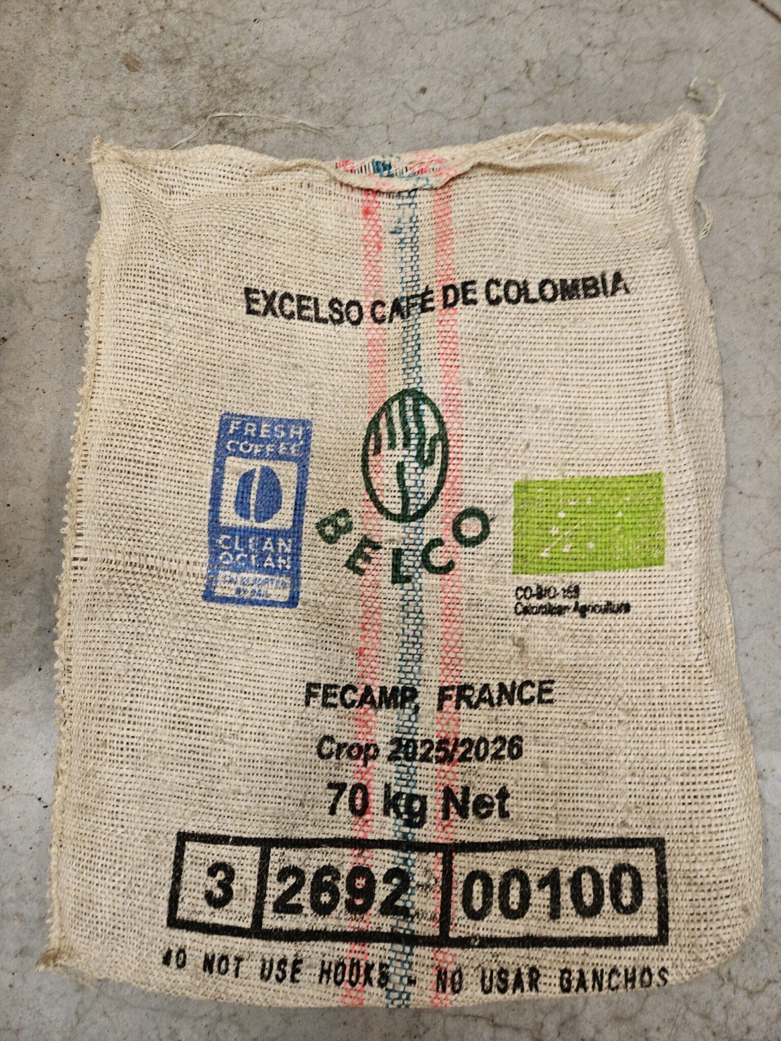 Sac en sisal Colombie Comuneros – Image 3