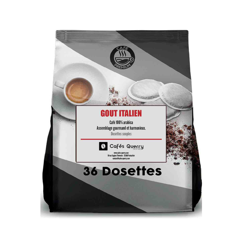 MALONGO Dosettes de café pur Arabica grande réserve compatibles