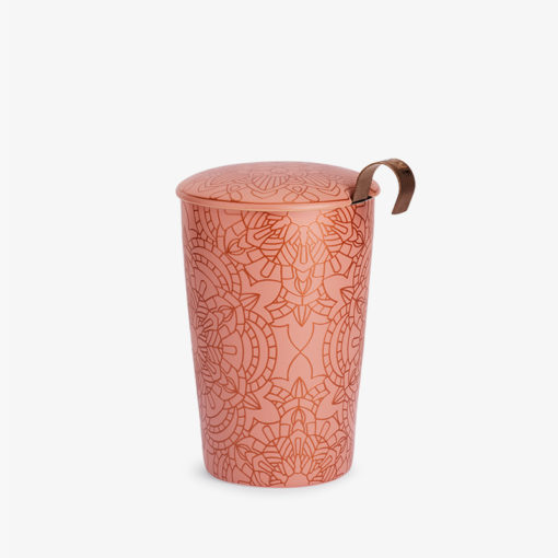 Eigenart tisanière TEAVE Mandala rose 350ml