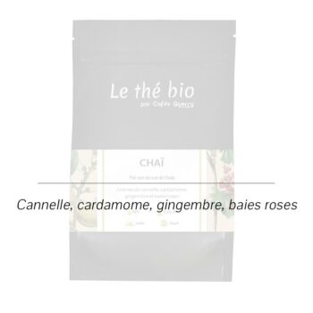 Cafés Querry recharge Chaï bio 100g