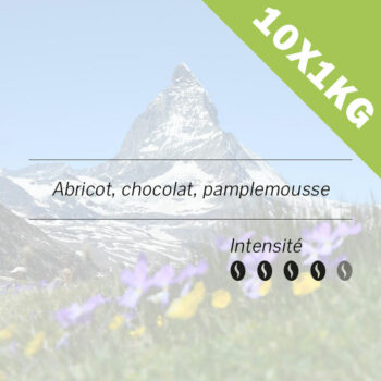 Illustration caractéristiques café Goût Suisse 10kg