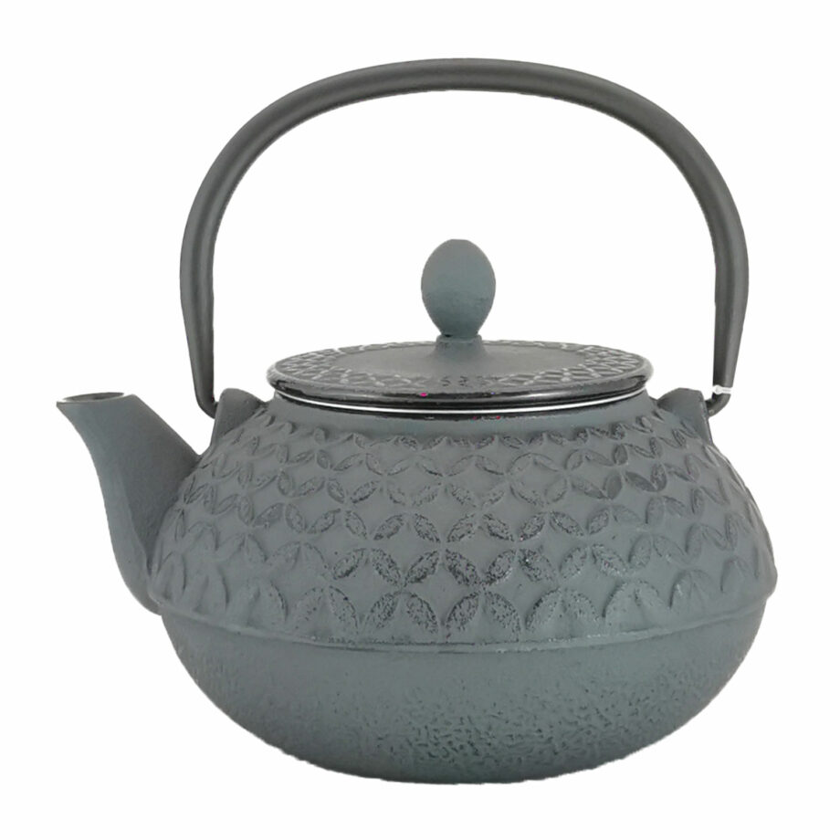 Théière En Fonte Grise 1.4 L – Neuve – Sans Marque