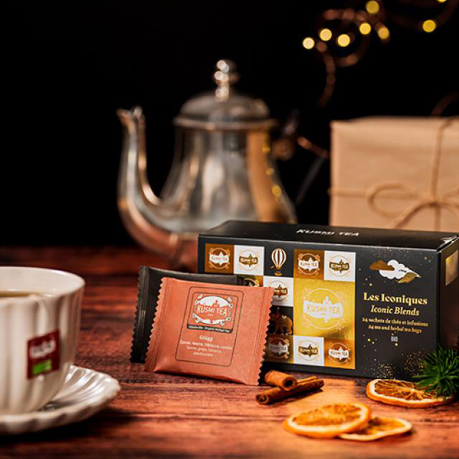 Kusmi Tea Coffret "Les Iconiques" édition 2025 Bio 51g – Image 2