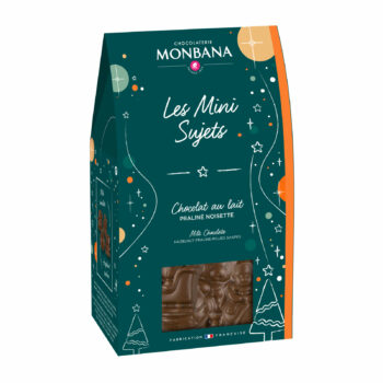 MONBANA Mini-sujets de Noël chocolat au lait 130g