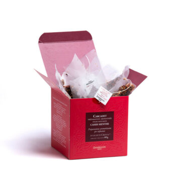 Dammann Frères sachets Cristal Carcadet cassis menthe 60g