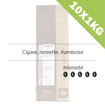 Illustration caractéristiques café Mélange Terroir 10kg