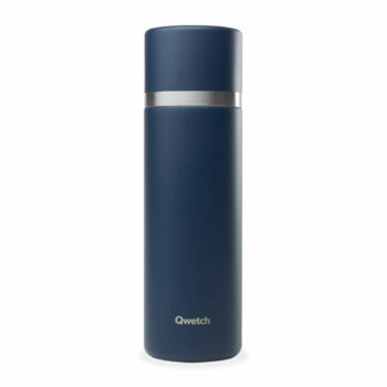 Qwetch Thermo isotherme inox matt bleu marine 750ml