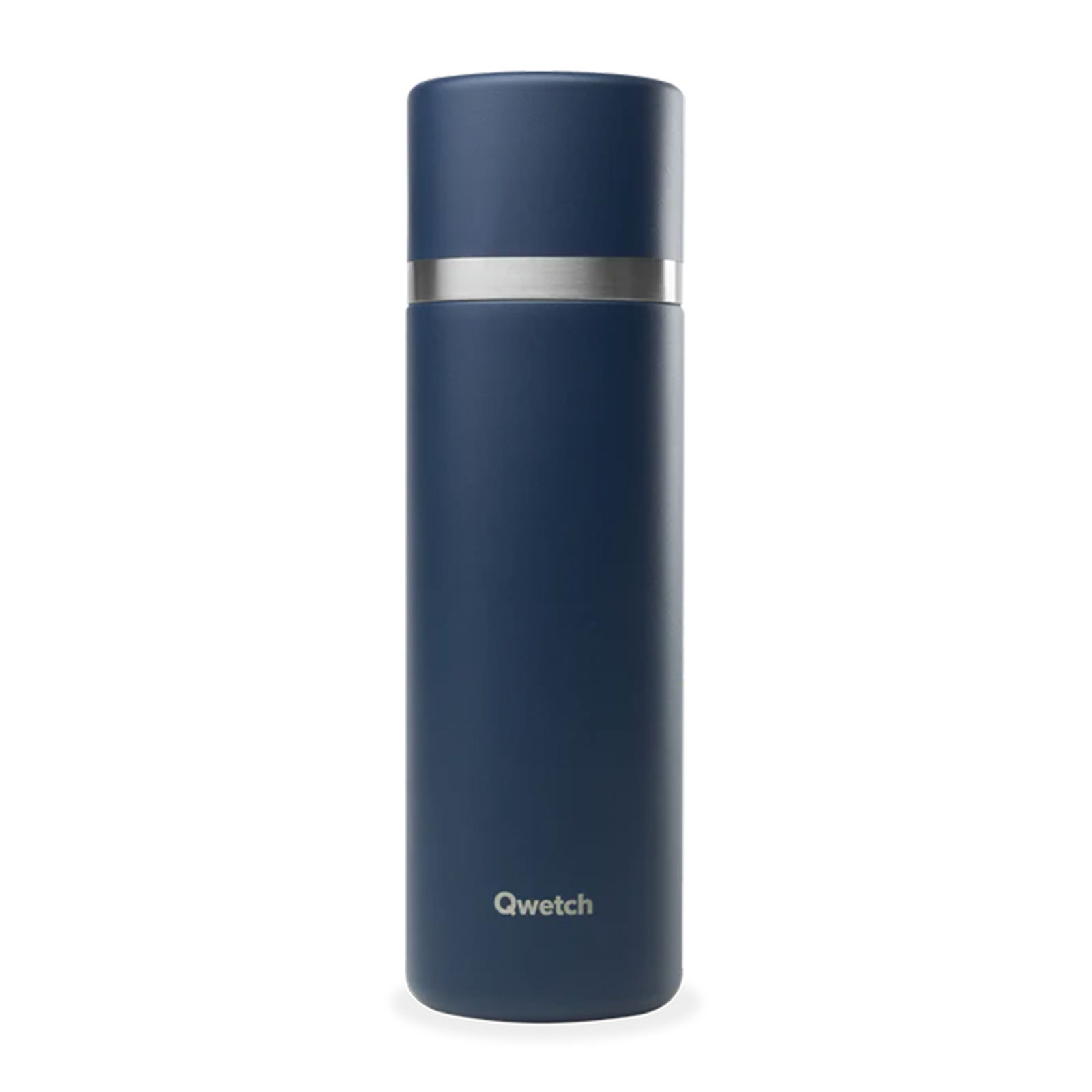 Qwetch Thermo isotherme inox matt bleu marine 750ml