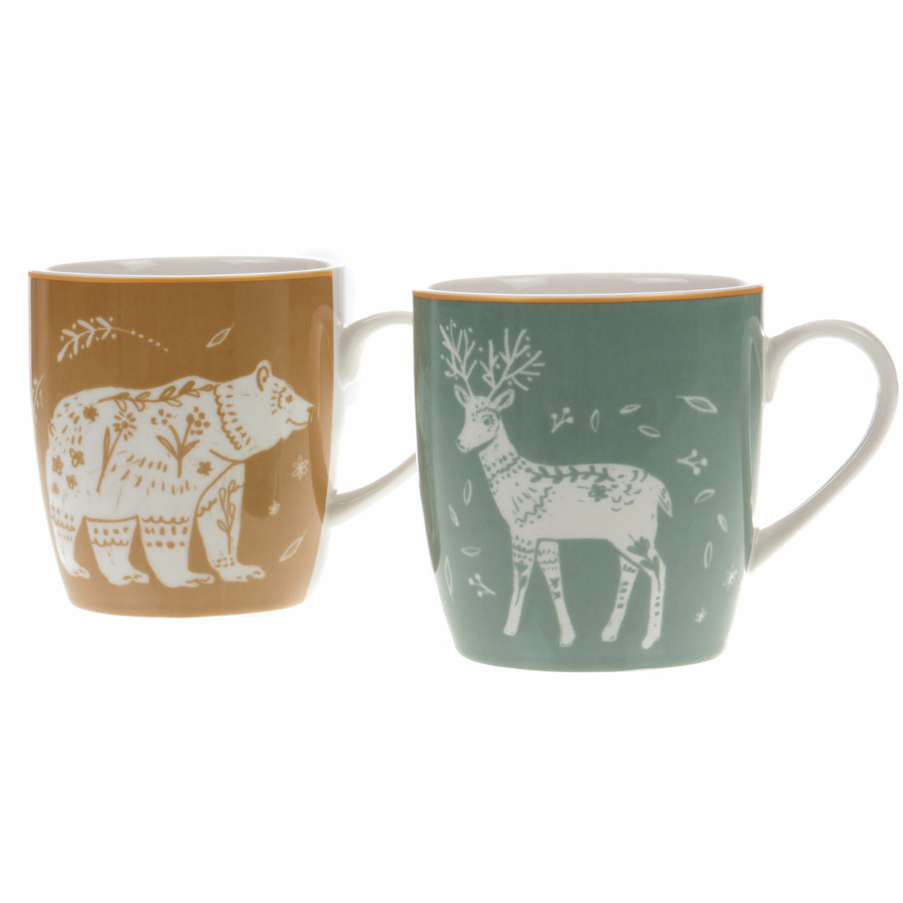 Amadeus coffret 2 mugs alice vert