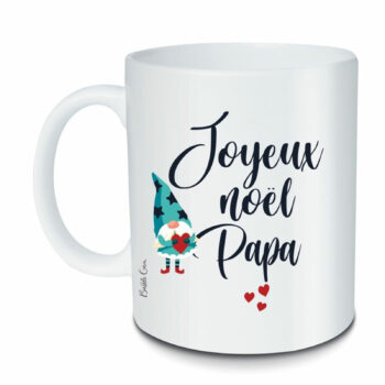Bubble Gum mug Joyeux Noël papa
